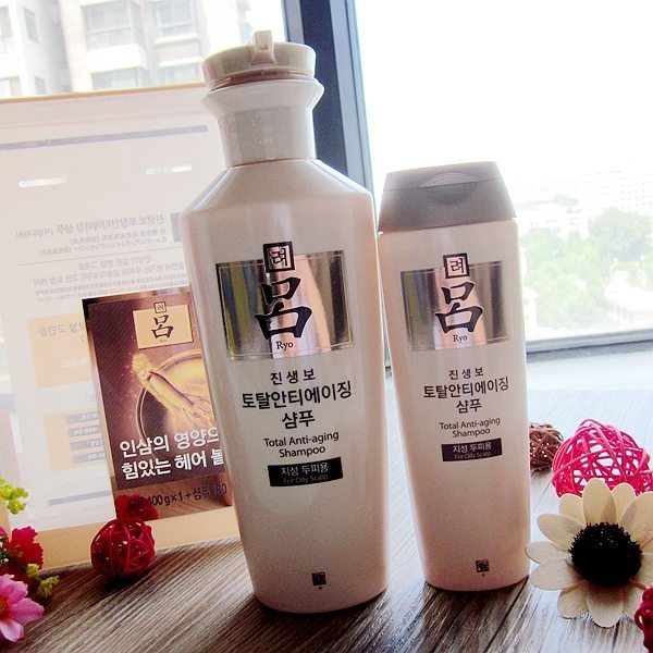 South-Korea-purchasing-Genuine-RYOE-Total-Anti-aging-Shampoo-400g-180g-for-Oily-Scalp