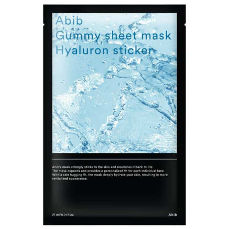 Глубокоувлажняющая тканевая маска для лица Abib Gummy Sheet Mask Hyaluron Sticker