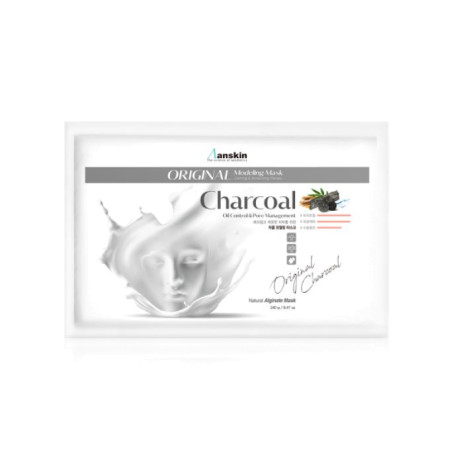 Альгинатная маска Anskin Charcoal Modeling Mask (Пакет)