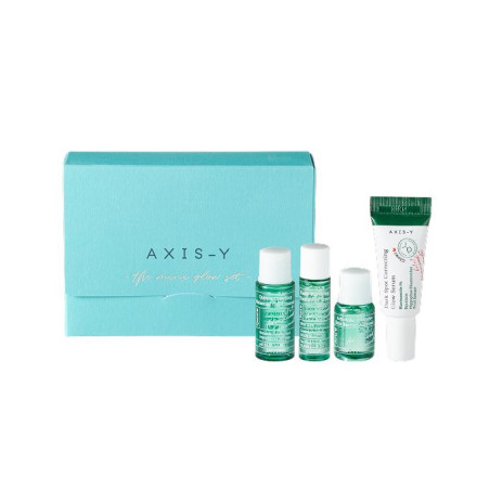 Набор миниатюр-бестселлеров для сияния кожи лица AXIS-Y The Mini Glow Set