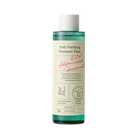 Тонер для чувствительной кожи лица AXIS-Y Daily Purifying Treatment Toner
