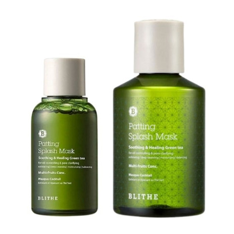 Сплэш-маска с зеленым чаем Blithe Soothing&Healing Green Tea