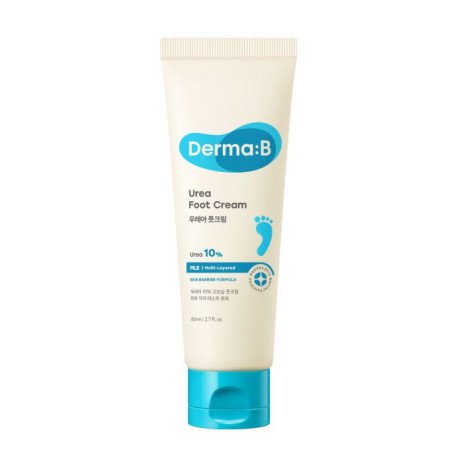 Смягчающий ламеллярный крем для ног Derma:B Urea Foot Cream