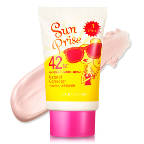 Солнцезащитный крем Etude House Sun-Prise Natural Corrector SPF42/PA++