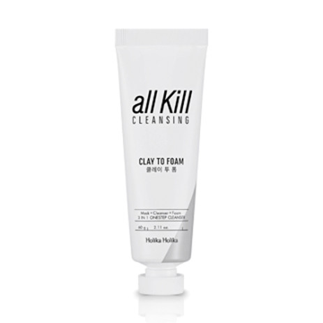 Очищающая маска-пенка Holika Holika All Kill Cleansing Clay To Foam