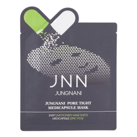 Тканевая маска для лица сужающая поры Jungnani Pore Tight Medicapsule Mask