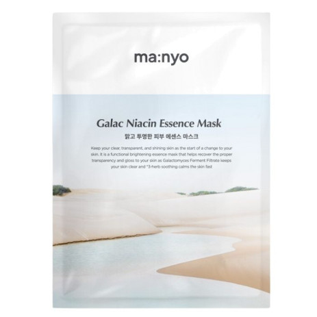 Отбеливающая тканевая маска для лица Manyo Galac Niacin Essence Mask