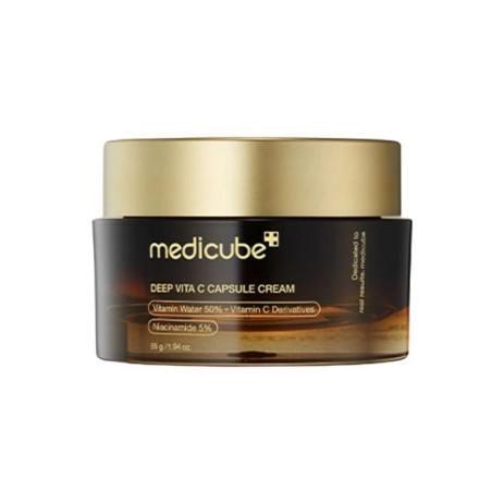Осветляющий капсульный крем для лица с витамином С Medicube Deep Vita C Capsule Cream