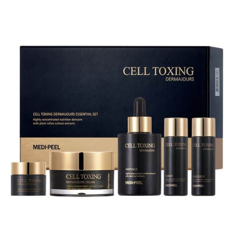 Антивозрастной набор для лица со стволовыми клетками MEDI-PEEL Cell Toxing Dermajours Essential Set