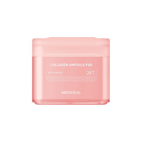 Укрепляющие ампульные диски для лица Mediheal Collagen Ampoule Pad