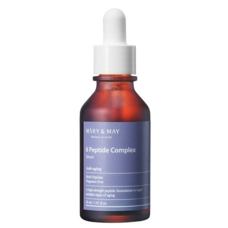 Антивозрастная сыворотка с комплексом из 6 видов пептидов Mary & May 6 Peptide Complex Serum