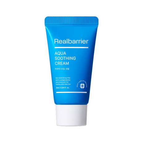 Охлаждающий ламеллярный крем для лица Real Barrier Aqua Soothing Cream, 25 мл