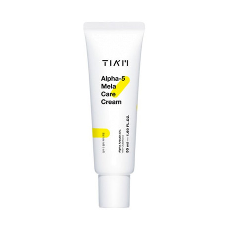 Осветляющий крем для лица от пигментации с альфа-арбутином Tiam Alpha-5 Mela Care Cream
