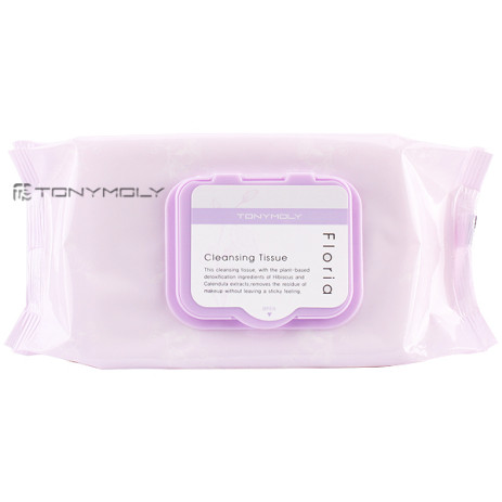 Очищающие салфетки Tony Moly Floria Cleansing Tissue