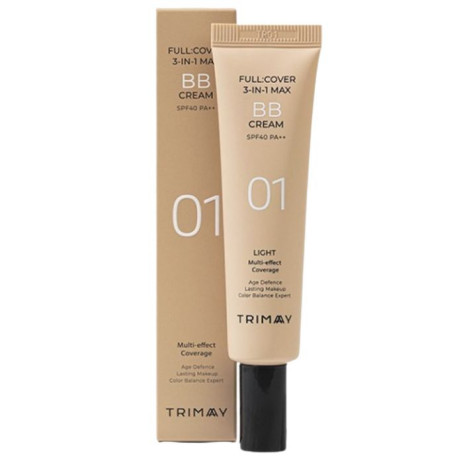 Многофункциональный BB крем Trimay Full Cover 3-in-1 Max BB Cream SPF40 PA++