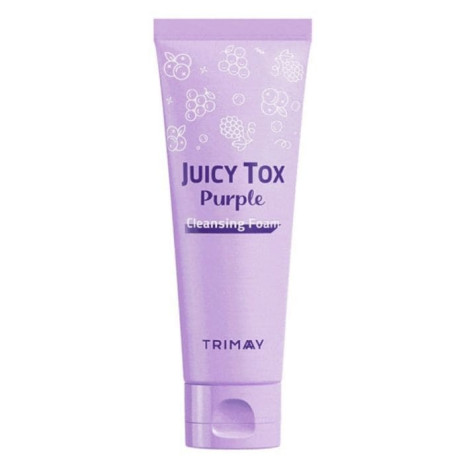 Антиоксидантная тонизирующая пенка для умывания Trimay Juicy Tox Purple Cleansing Foam