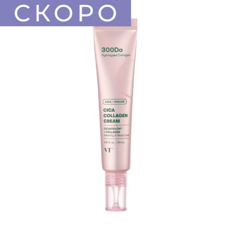 Антивозрастной крем для лица с коллагеном VT Cosmetics Cica Collagen Cream
