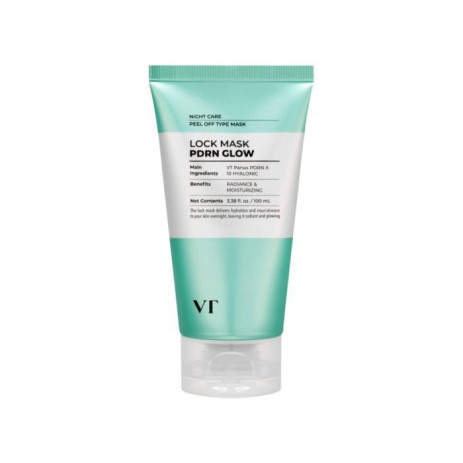 Увлажняющая ночная маска-плёнка для сияния кожи лица с ПДРН VT Cosmetics PDRN Glow Lock Mask