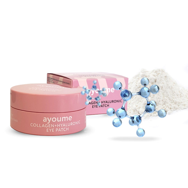 Увлажняющие патчи для глаз AYOUME Collagen + Hyaluronic Eye Patch, цена ...