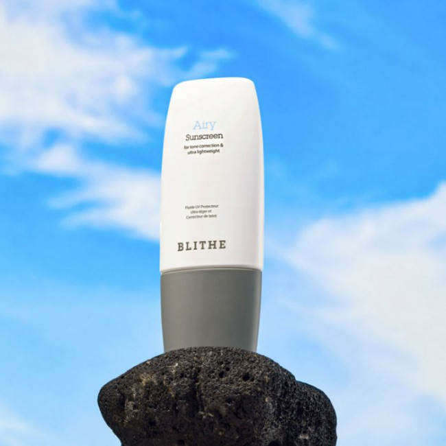 Солнцезащитный крем BLITHE Airy Sunscreen SPF 50+ PA ++++ купить в Lunifera