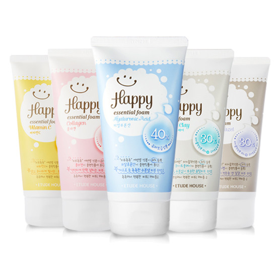 Пенка для умывания Etude House Happy Cleansing Foam цена. Купить Etude ...
