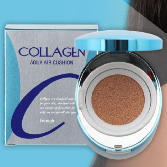 Увлажняющий кушон Enough Collagen Aqua Air Cushion купить в Москве, СПБ