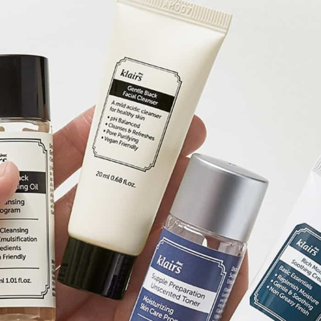 Dear Klairs Skincare Trial Kit