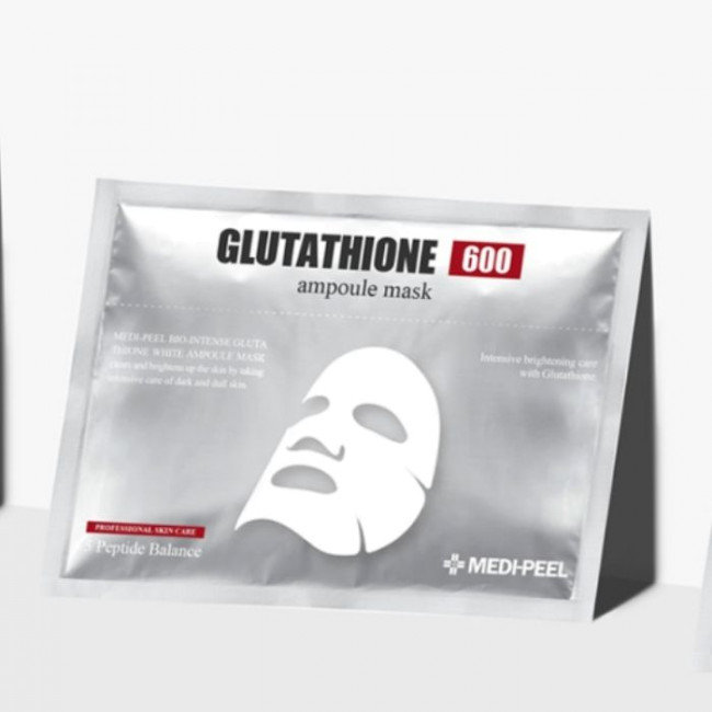 glutathione 600 ampoule mask Тканевая маска MEDI-PEEL купить в Москве, СПБ Brightens and whitens skin InfiniWell Strength:GlutaMax 350 #30 Essential GHK-Cu Serum: What