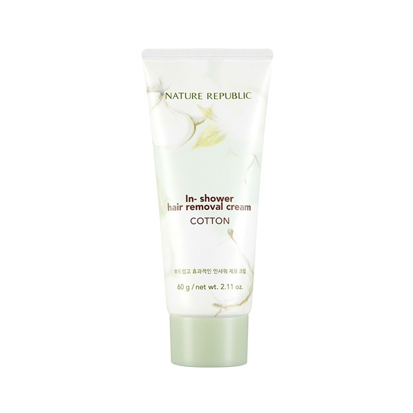 Крем для удаления волос в душе Nature Republic Cotton In Shower Hair Removal Cream, цена. Купить