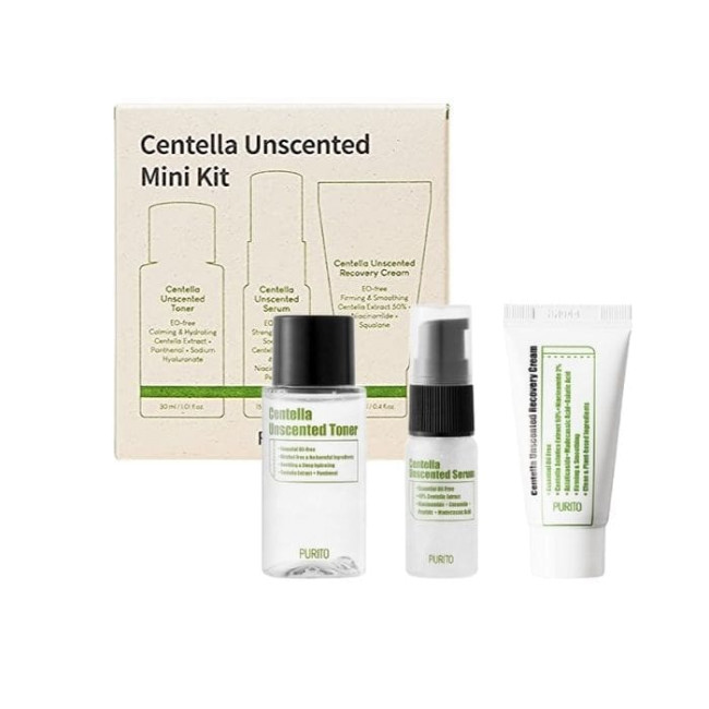 Мининабор PURITO Centella Unscented Line Travel Kit купить в Москве, СПБ