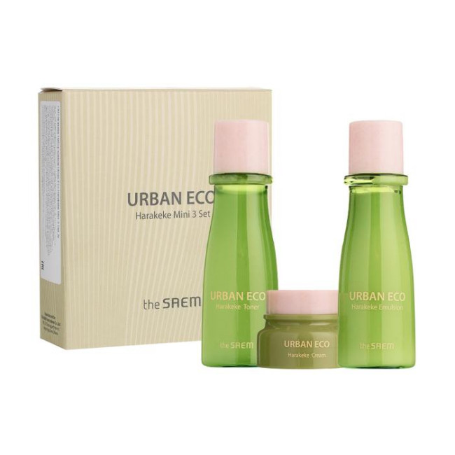 Увлажняющий набор The Saem Urban Eco Harakeke Mini 3 Set New