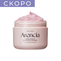 Пенка-маска для глубокого очищения кожи лица с экстрактом шиповника Arencia Fresh Rosehip Rice Mochi Cleanser