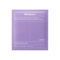 Ночная омолаживающая гидрогелевая маска для лица с ПДРН и икрой Biodance Rejuvenating Caviar-PDRN Real Deep Mask