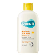 Ламеллярный солнцезащитный лосьон для лица и тела Derma:B Everyday Sun Block SPF50+ PA++++