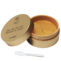 Патчи для глаз с улиточным муцином L.SANIC Snail Аnd 24K Gold Premium Eye Patch