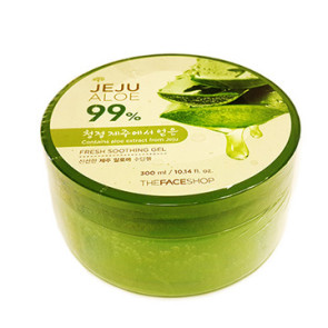 Средство с алоэ The Face Shop Jeju Aloe Fresh Soothing Gel