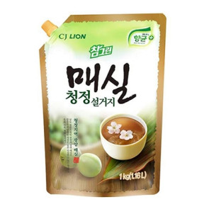 Средство для мытья посуды CJ Lion Charmgreen Apricot (Рефилл)