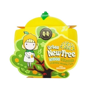 Ночная маска Urban Dollkiss New Tree Lemon Vitamin Whitening Sleeping Pack