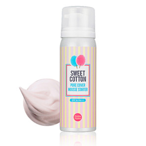 База под макияж Holika Holika Sweet Cotton Pore Cover Mousse Starter