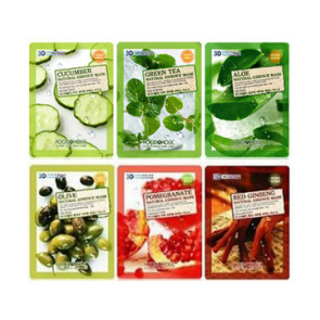 Листовая маска FoodAHolic Natural Essence 3D Mask