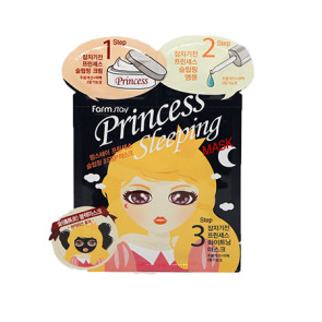 Листовая маска Farm Stay Princess Sleeping 3 Step Mask