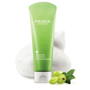Пенка для лица Frudia Green Grape Pore Control Scrub Cleansing Foam