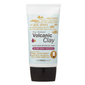 Регулярная маска The Face Shop Volcanic Clay Black Head Heating Gel Mask