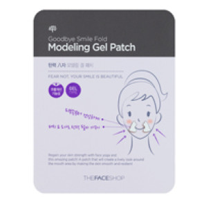 Локальная маска The Face Shop Goodbye Smile Fold Modeling Gel Patch