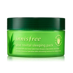 Ночная маска с алоэ вера Innisfree Aloe Revital Sleeping Pack