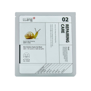 Купить LLang Skin Solution Hydro Gel Mask (Snail & Red Ginseng)