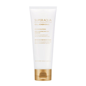 Пенка для умывания Missha Super Aqua Cell Renew Snail Cleansing Foam
