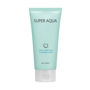 Пенка для умывания Missha Super Aqua Pore Correcting Cleansing Foam