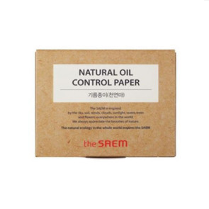 Матирующие салфетки The Saem Natural Oil Paper