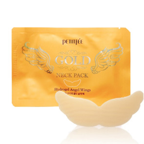Купить  Petitfee Gold Neck Pack Hydrogel Angel Wings